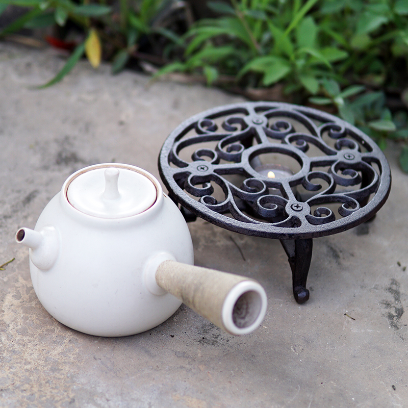 铸铁暖茶炉生铁香薰炉香薰烛台