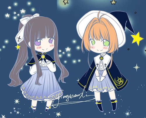 魔卡少女星辰百变小樱知世cos服