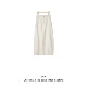 子纯色百搭阔腿裤 初味 高腰白裤
