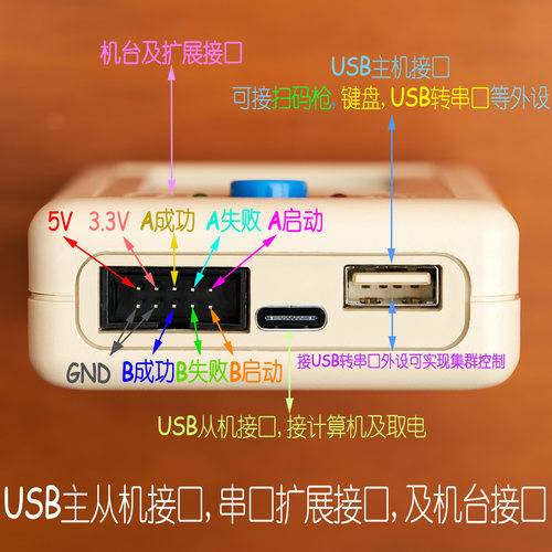 AVR ISP JTAG MEGA一拖二 1拖2可扫码离线脱机烧录烧写下载编程器 - 封面