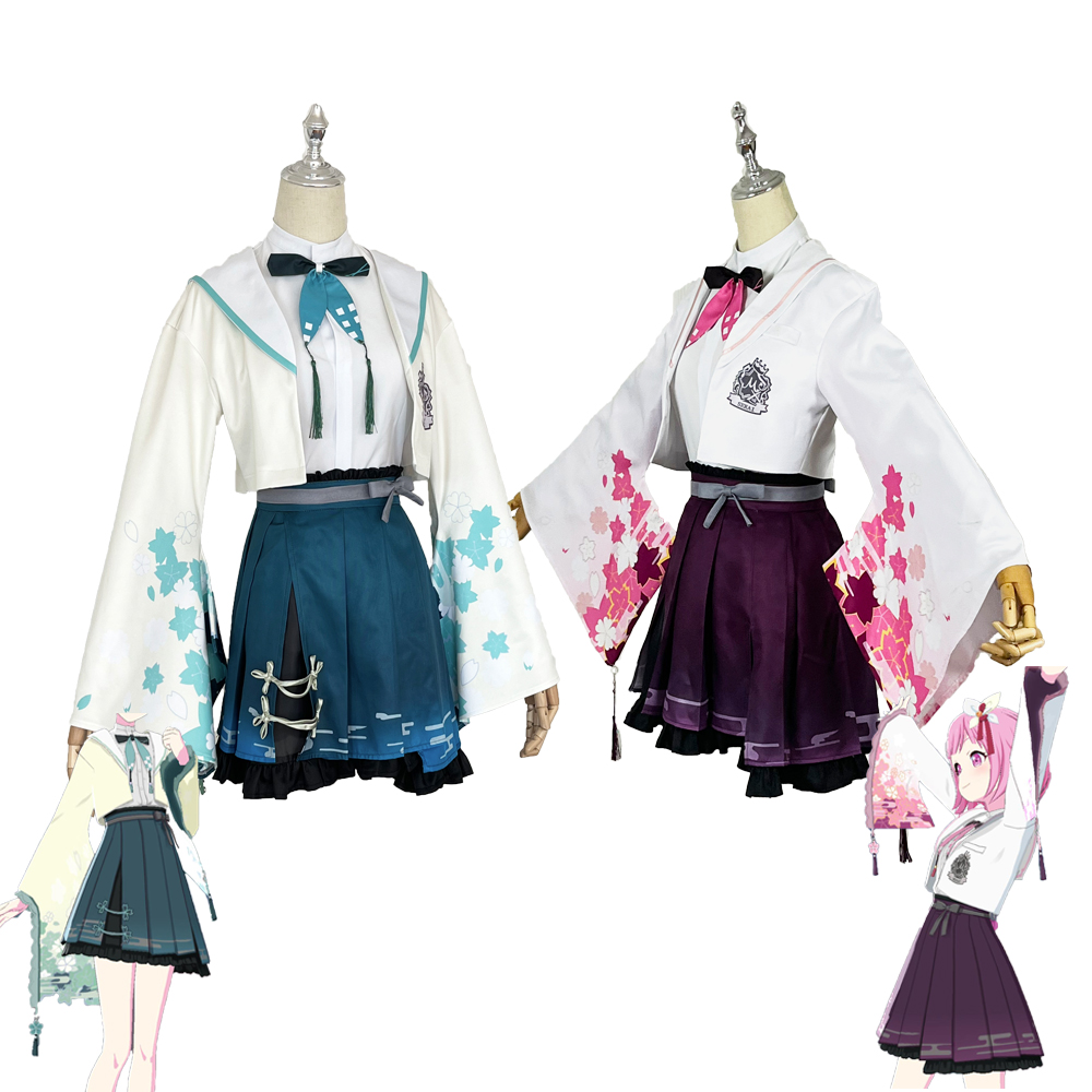 漫歌 世界计划多彩舞台PJSK 草薙宁宁 凤笑梦cosplay服月卡衣服