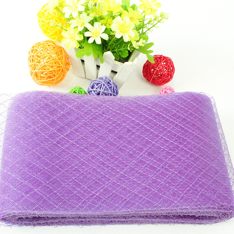 16公分棉线交叉弹力网带大檐帽欧美款辅料diy手工饰品辅料