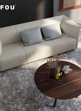 UFOU优否 Kurt沙发 接待办公居家设计师进口面料简约高级客厅高端