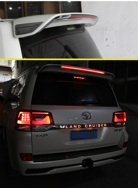 16/17/18/19/2020/21款兰德酷路泽尾翼陆巡lc200烤漆白色尾翼顶翼