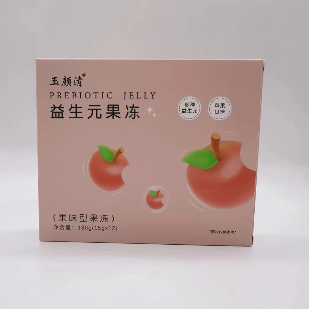 唐恋同款玉颜清益生元果冻果味型益生元果冻条12只装微商正品