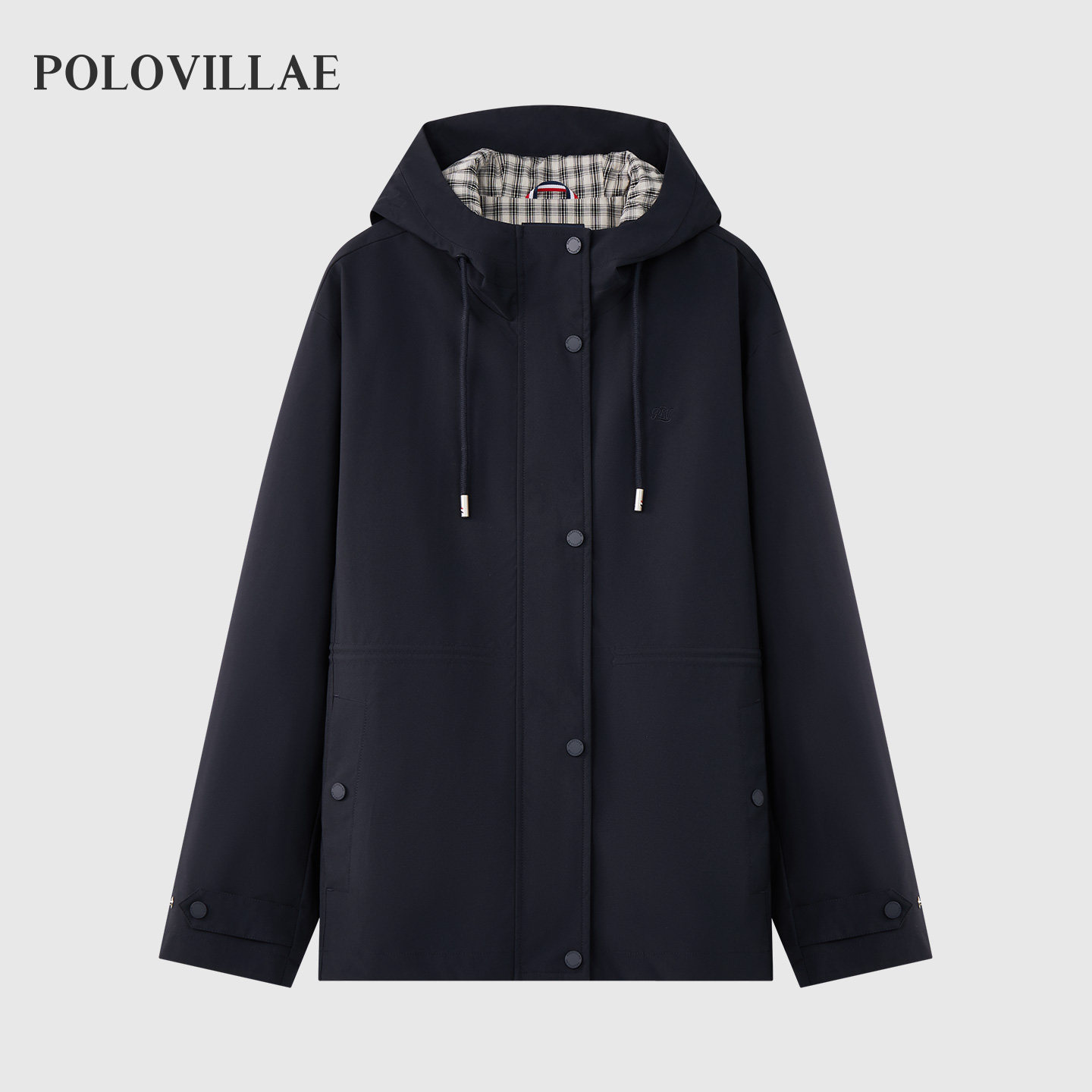 Polovillae保罗女士加厚保暖舒适防风棉服女通勤商务外套AERF777