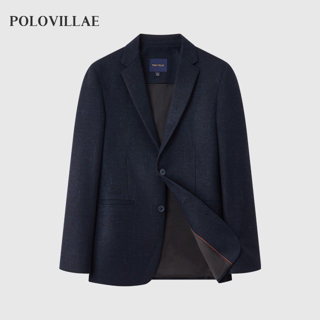 polovillae保罗威特男装西服外套商务西装工作通勤单西AIPF376