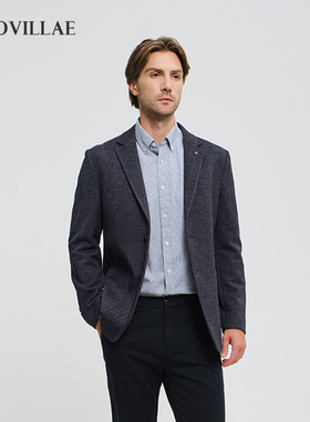 Polovillae保罗专柜同款男士商务休闲秋季西装外套男上衣AIQF376