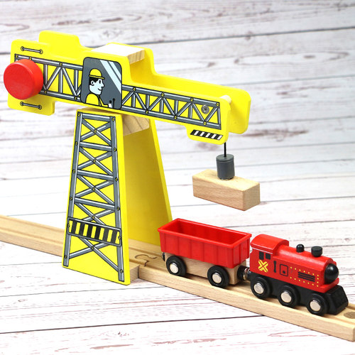 升降机配件儿童积木玩具轨道车