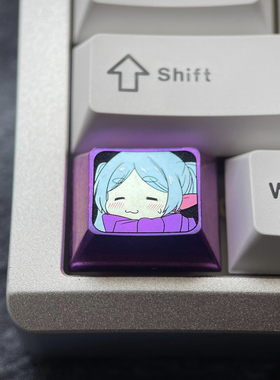 芙莉莲 1.25U  Ctrl 彩色钛合金键帽 个性金属键帽阳极工艺