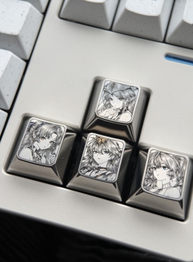 卡提希娅 尤诺 柯莱塔 奥古斯塔 方向键或WASD 精密雕彩钛键帽