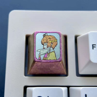 魔卡少女樱 1U ESC尺寸 彩色钛合金定制键帽 金属键帽阳极工艺