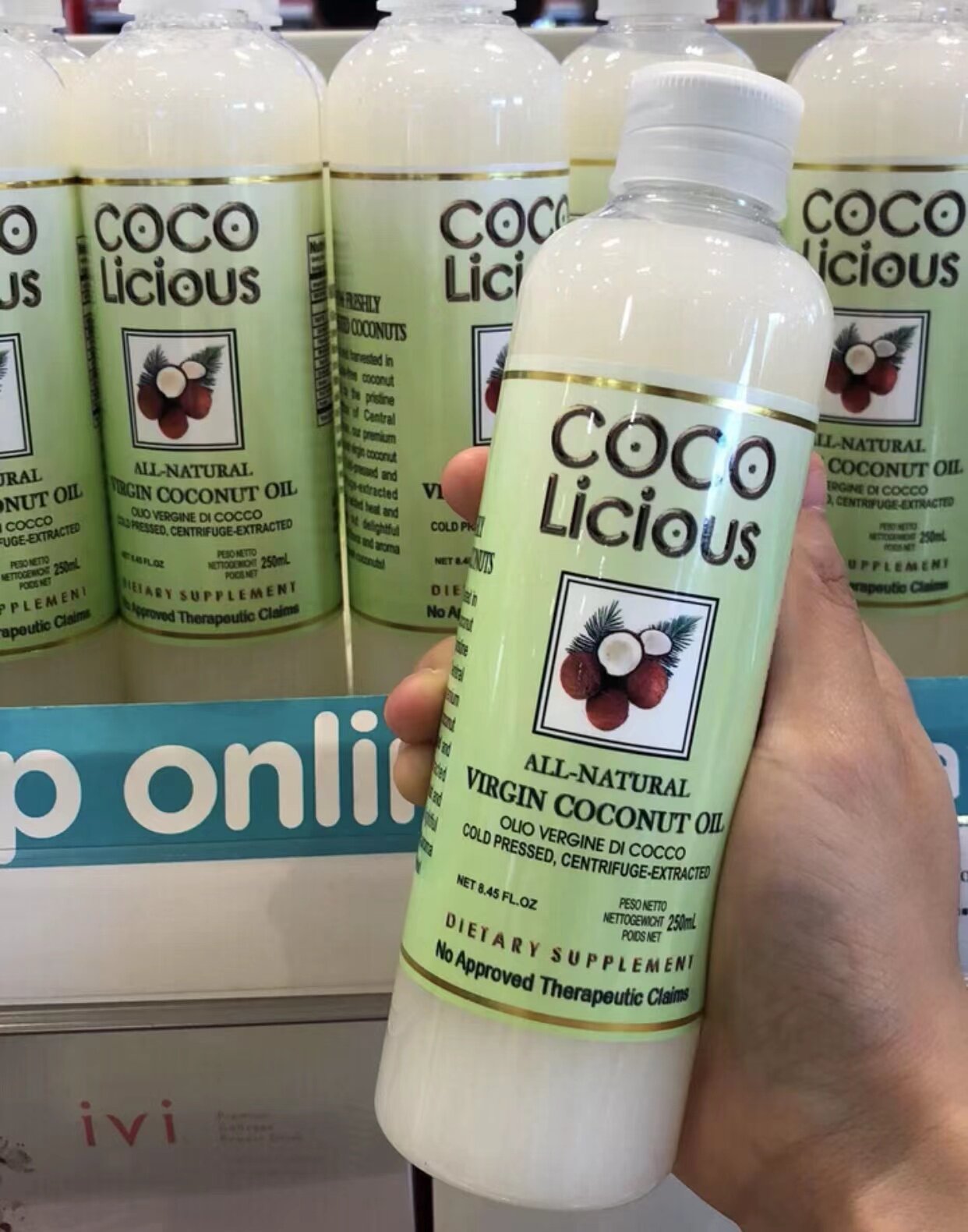 菲律宾椰子油 面部卸妆保养护理油 无添加护肤护发全身spa