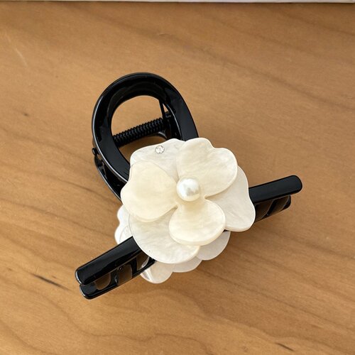 甜美花朵小号发夹女后脑勺盘发夹