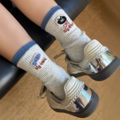 秋季 新品 可爱卡通动物袜子女中筒袜ins潮日系外穿百搭少女长袜