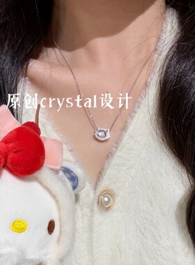 合金项链 【小猫序曲】项链小众锁骨链送女友礼物送闺蜜