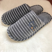 棉拖鞋 居家室内保暖拖鞋 47码 加肥大码 特大号棉拖鞋 男毛拖鞋