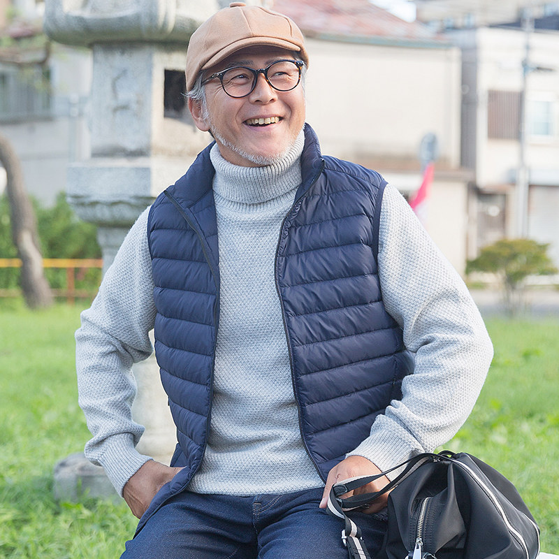 통관 봄 가을 아빠 다운 조끼 남성 중년 및 노인 얇은 따뜻한 조끼 중년 조끼 겨울 의류 노인