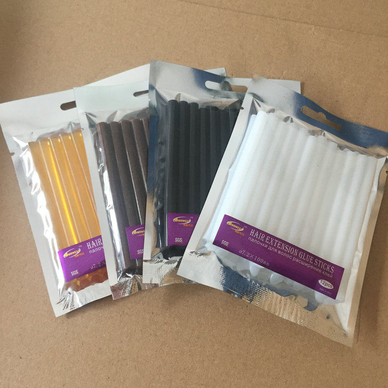 Hair Glue stick high temperature Hot melt stick 7.2*100mm Glue stick environmental protection Aluminum foil bag packing Hair Rubber stripin the Home Fabric , Sew DIY Material,Tools and finished products , Hot melt glue stick  category - from Buy2taobao.com to provide professional Taobao agent buy service