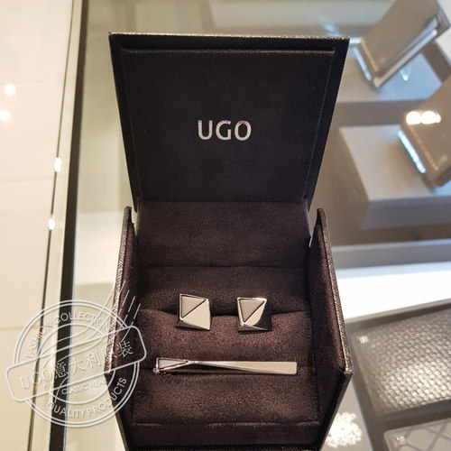 ugo专柜新品袖扣袖扣男简约时尚