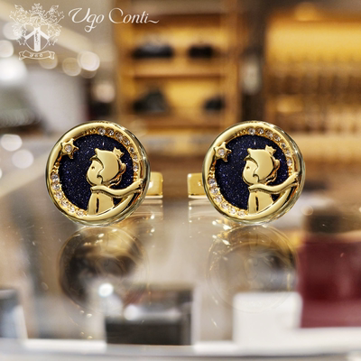 UGO新品小王子袖扣男士轻奢定制