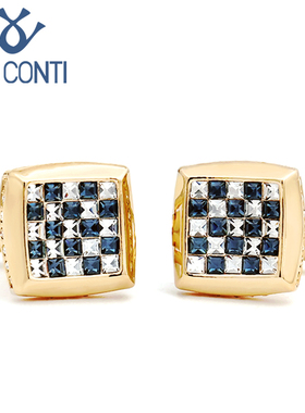 UGO意大利进口创意礼物袖扣男士轻奢时尚高级法式衬衫西装袖口扣