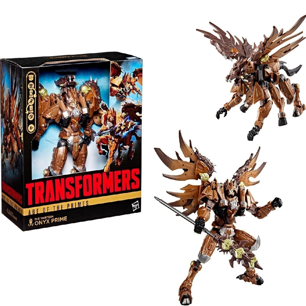 孩之宝 变形金刚 天尊世代十三天元野兽金刚始祖 L级锐天骁3C现货