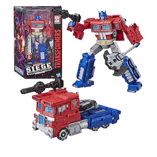 孩之宝变形金刚围城天火克劳莉娅擎天柱警车闹翻天战斗套装3C现货