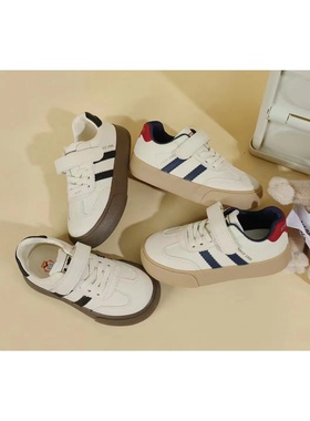 人本儿童鞋子2024春秋新款男童防滑运动鞋女童休闲德训鞋潮62115