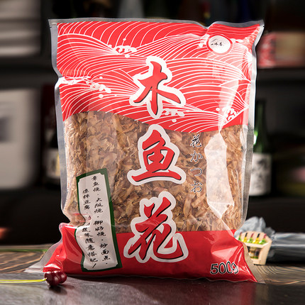 一休屋 木鱼花商用500g 日式寿司料理食材章鱼小丸子材料 柴鱼片