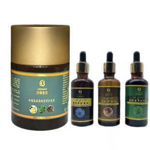 新疆沙枣树树胶黑眉油斯亚丹奥斯玛桃仁油生发液三剑客油组合套装