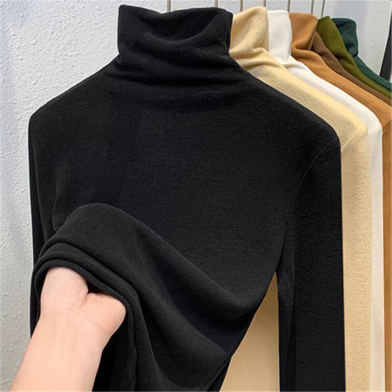 儿童洋气德绒打底衫秋冬款