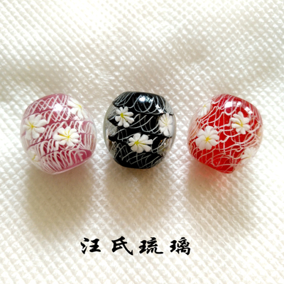 diy日式时尚风饰品项链琉璃珠