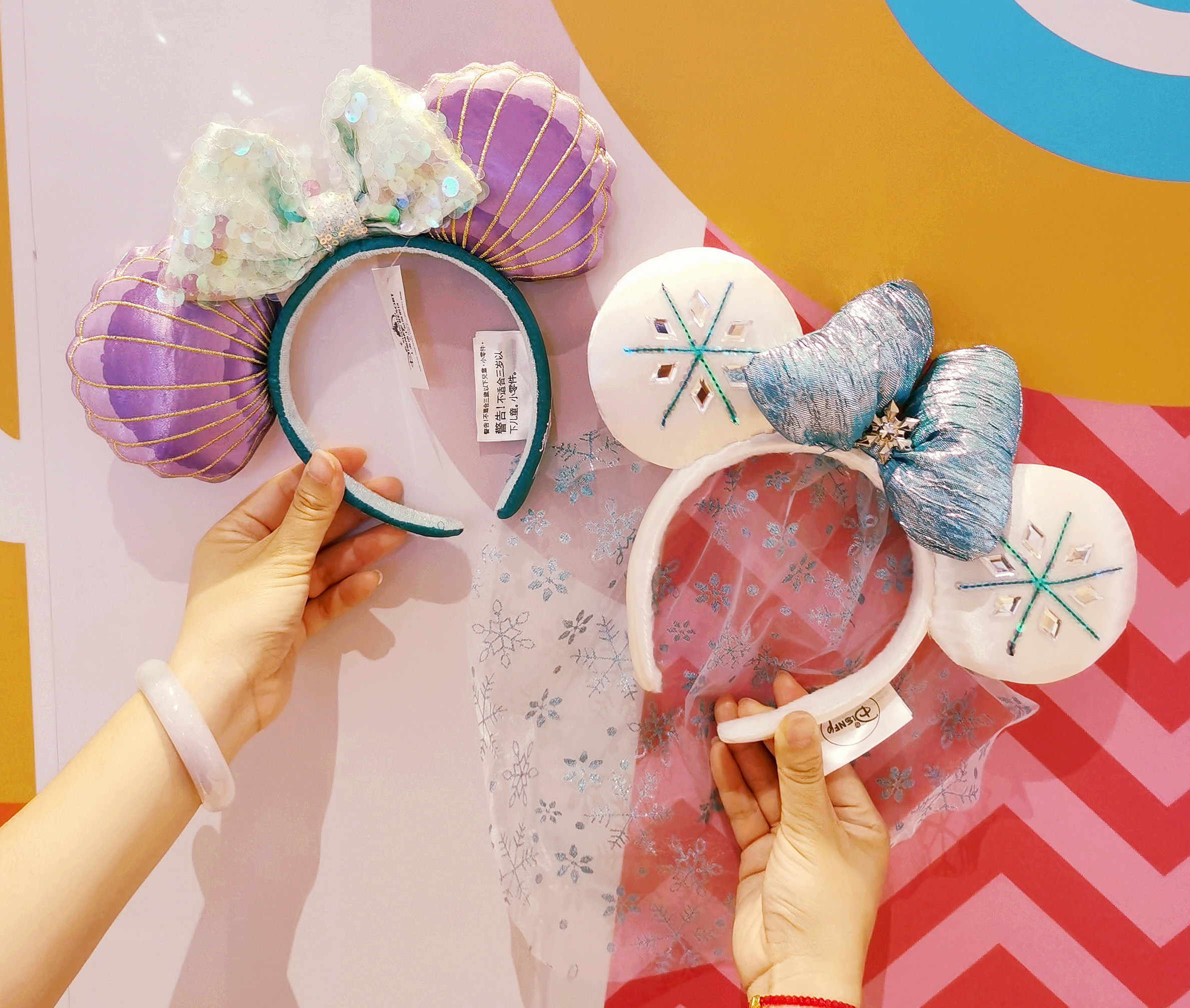 冰雪奇缘公主风乐园发饰