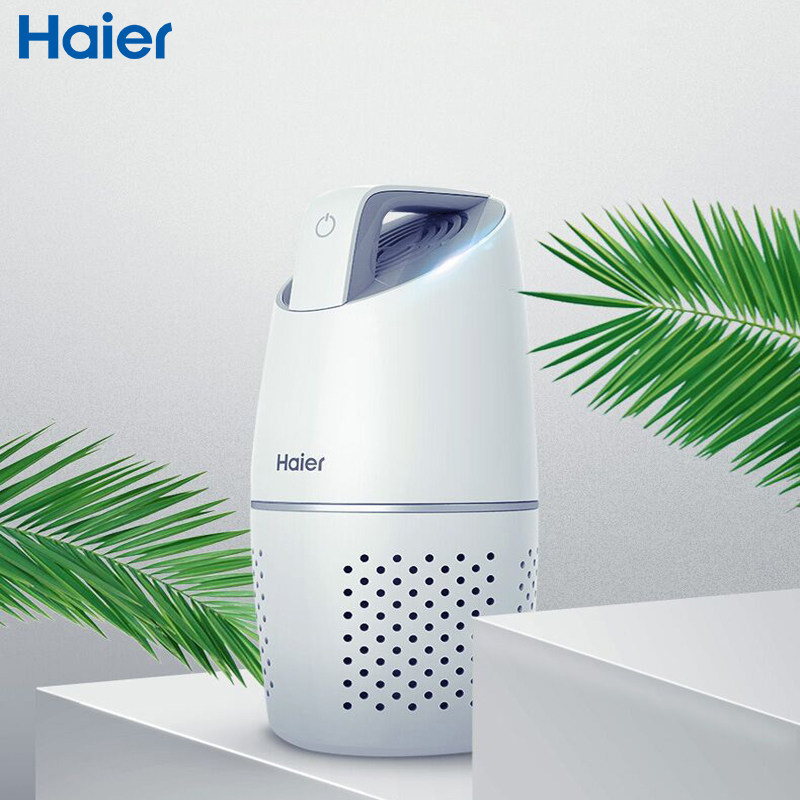 海尔（Haier）空气净化器 CJ05GK 复合HEPA滤网  车载净化器