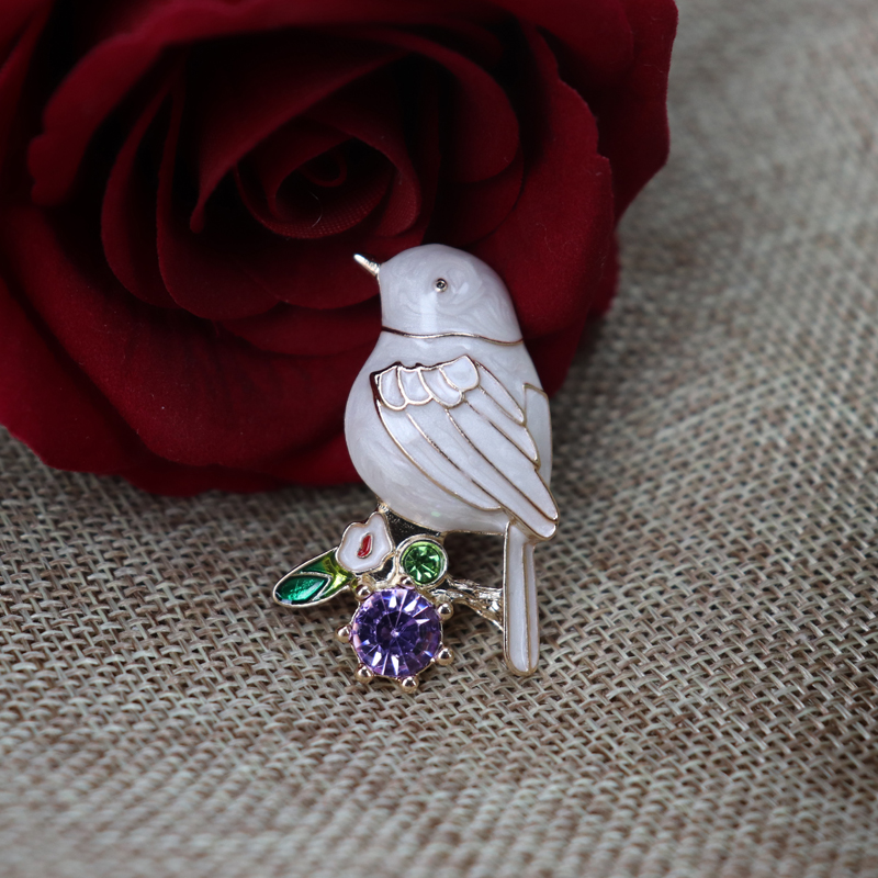 原创复古滴釉镶钻情人节礼物