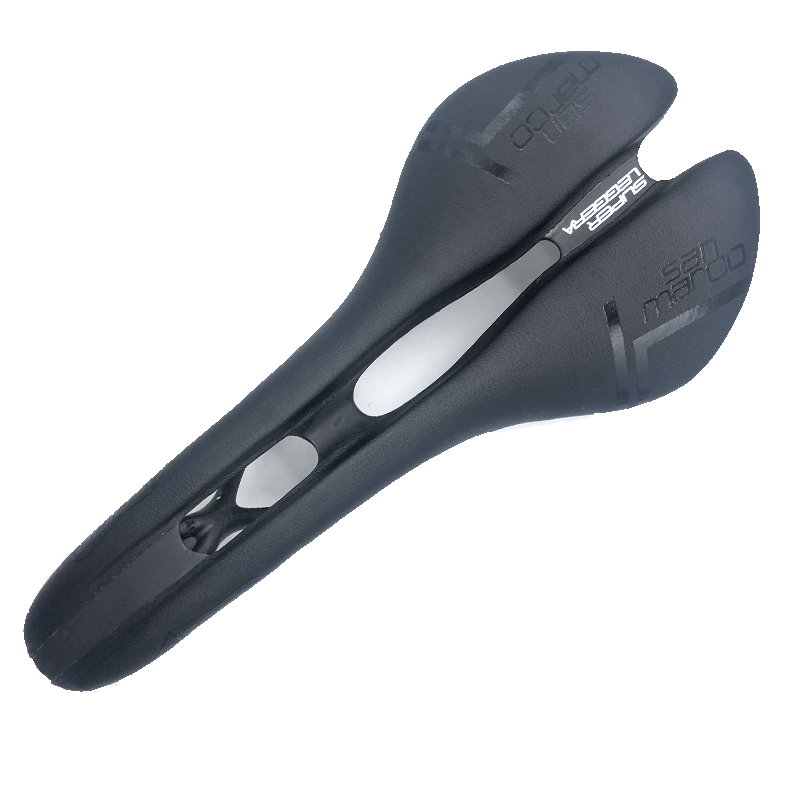 全碳中空碳纤维圣马可款坐垫 公路车山地自行车超轻座垫 骑行鞍座