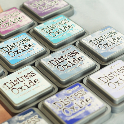 ranger手帐印泥雾面水性oxide