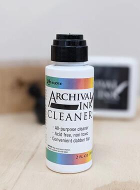 ranger印章清洁剂油性印泥清洗液图章清洗ink cleaner