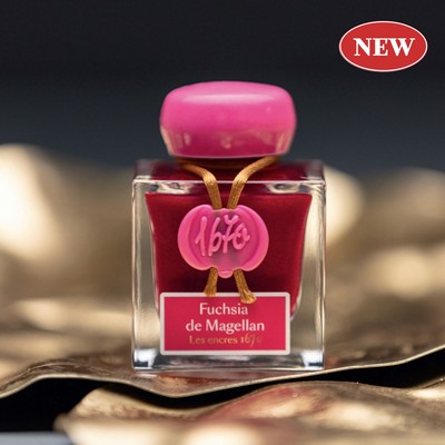 法国Jacques HERBIN 1670系列金粉彩墨8色单瓶&套装  祖母绿Sheen