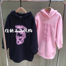 little moco专柜正品23年春女童卫衣连衣裙KBC1DRS032