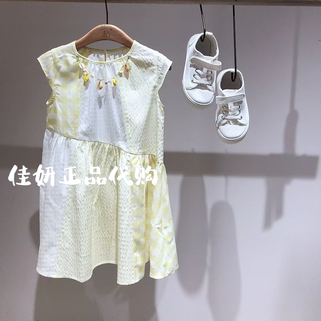 Mitti童装专柜正品25年夏款女童清凉无袖圆领连衣裙MW53018207