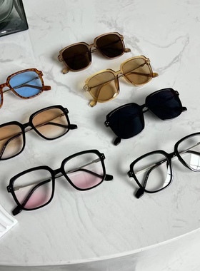 GM墨镜女大框显脸小2023新款方形女士防紫外线大脸显瘦明星同款