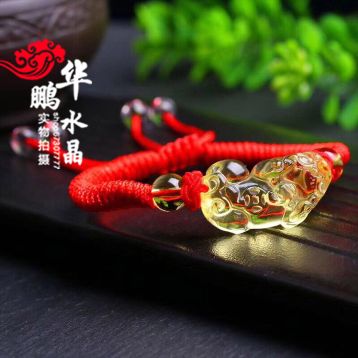 紫水晶貔貅手工手脚链