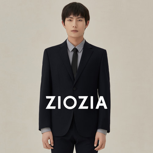 ZIOZIA男装秋季商务正装西服休闲微弹单西外套男ZSBC5X05