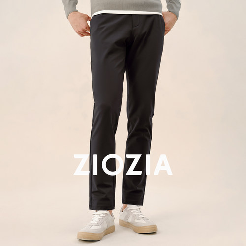 ziozia秋季新款商务通勤休闲裤