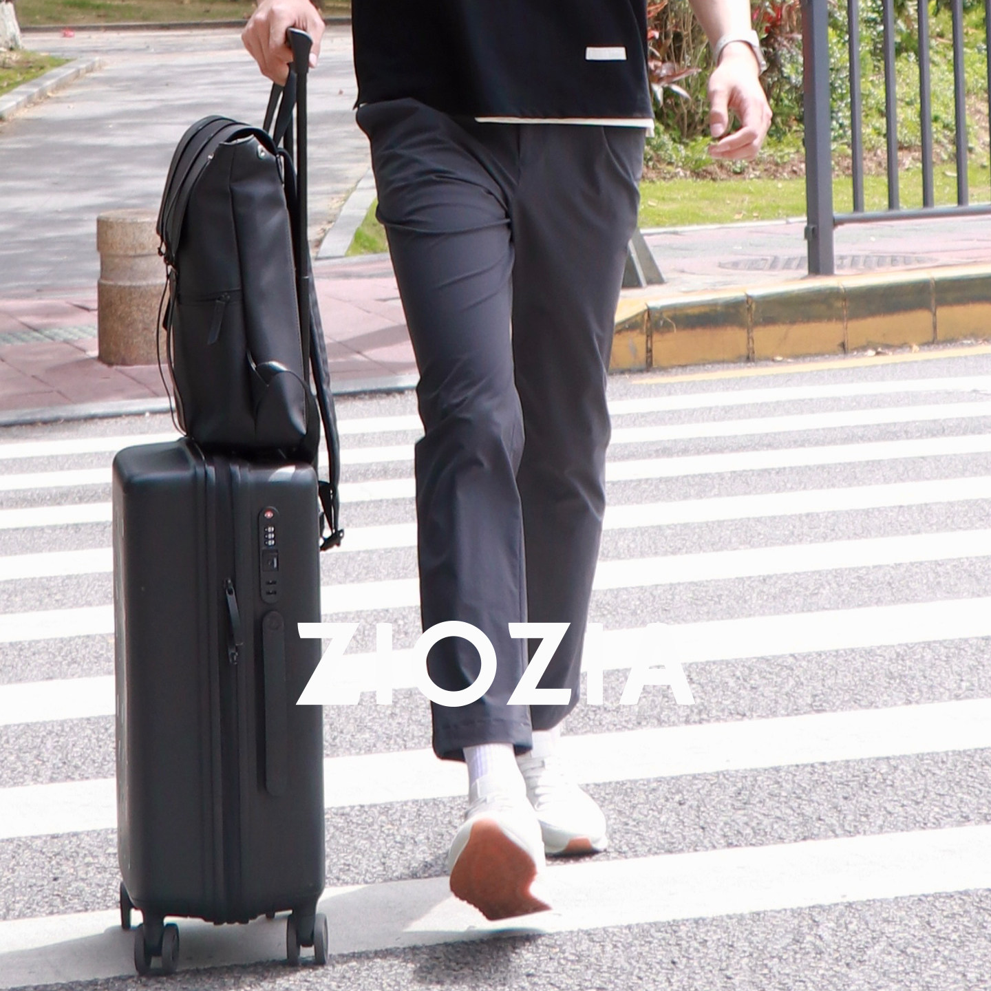 【肌理感】ZIOZIA通勤男装26夏日常通勤九分裤透气休闲裤TPDF2501