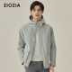 ZIOZIA男装 风衣防风秋上衣ZCTC3350 男士 秋都市时尚 棉感舒弹短款
