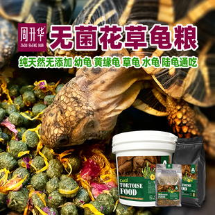 幼龟龟粮花草水果饲料通用高够力草龟发色火焰巴西惊蛰龟龟粮补钙