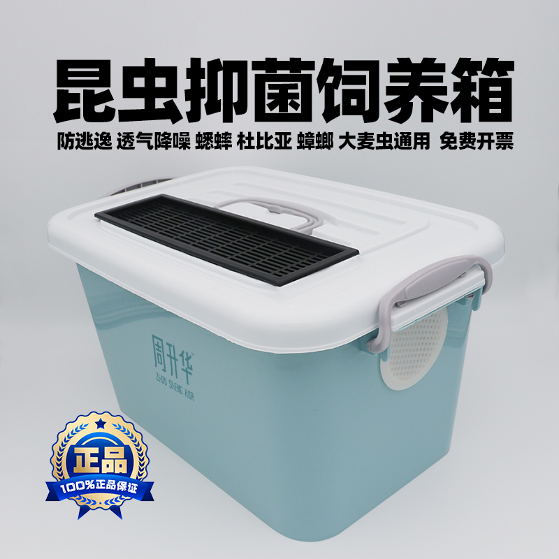 昆虫饲养箱白蟋蟀油葫芦蛐蛐杜比亚樱桃蟑螂大麦虫面包虫大养殖盒